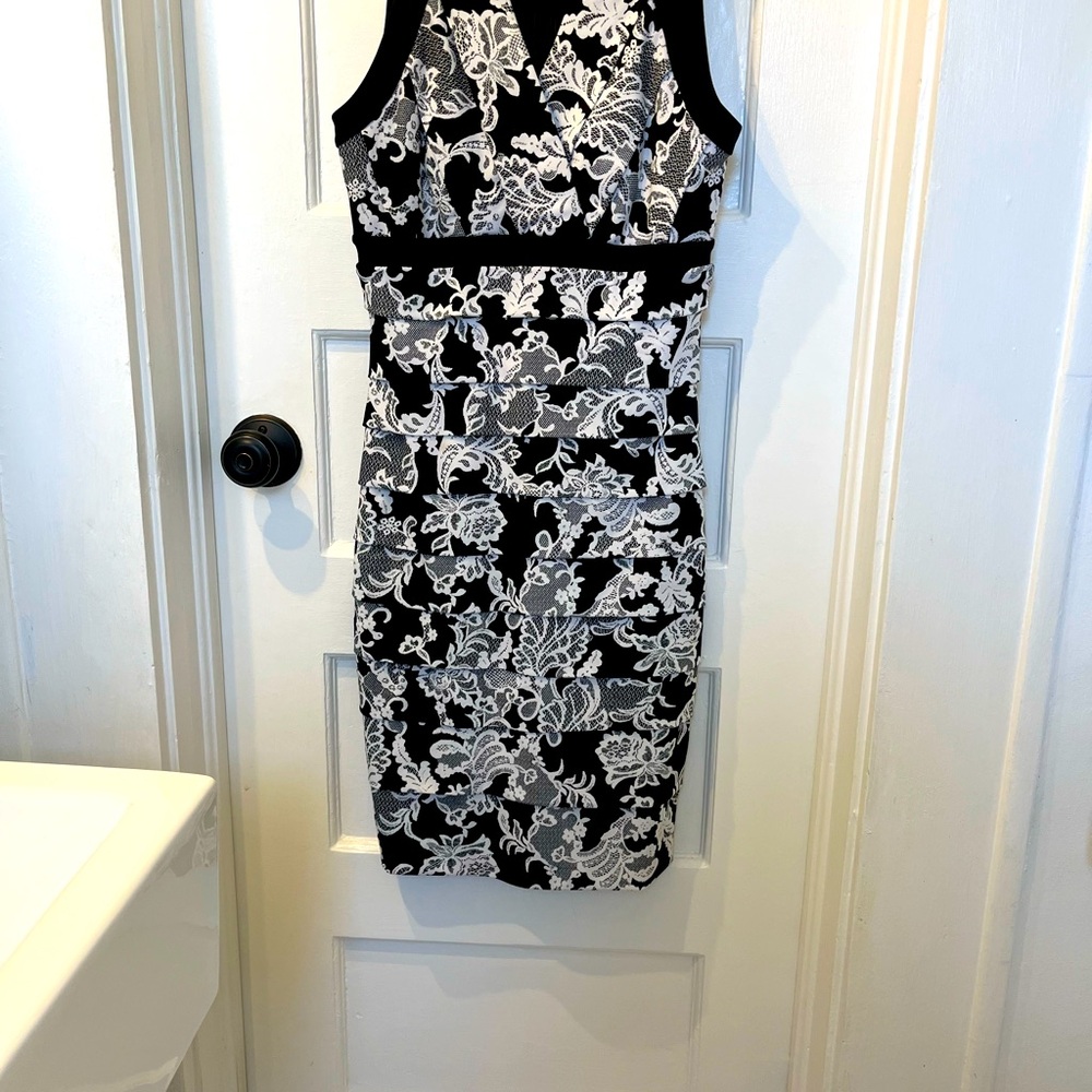 White House Black Market formal dress. Instantly slimming.